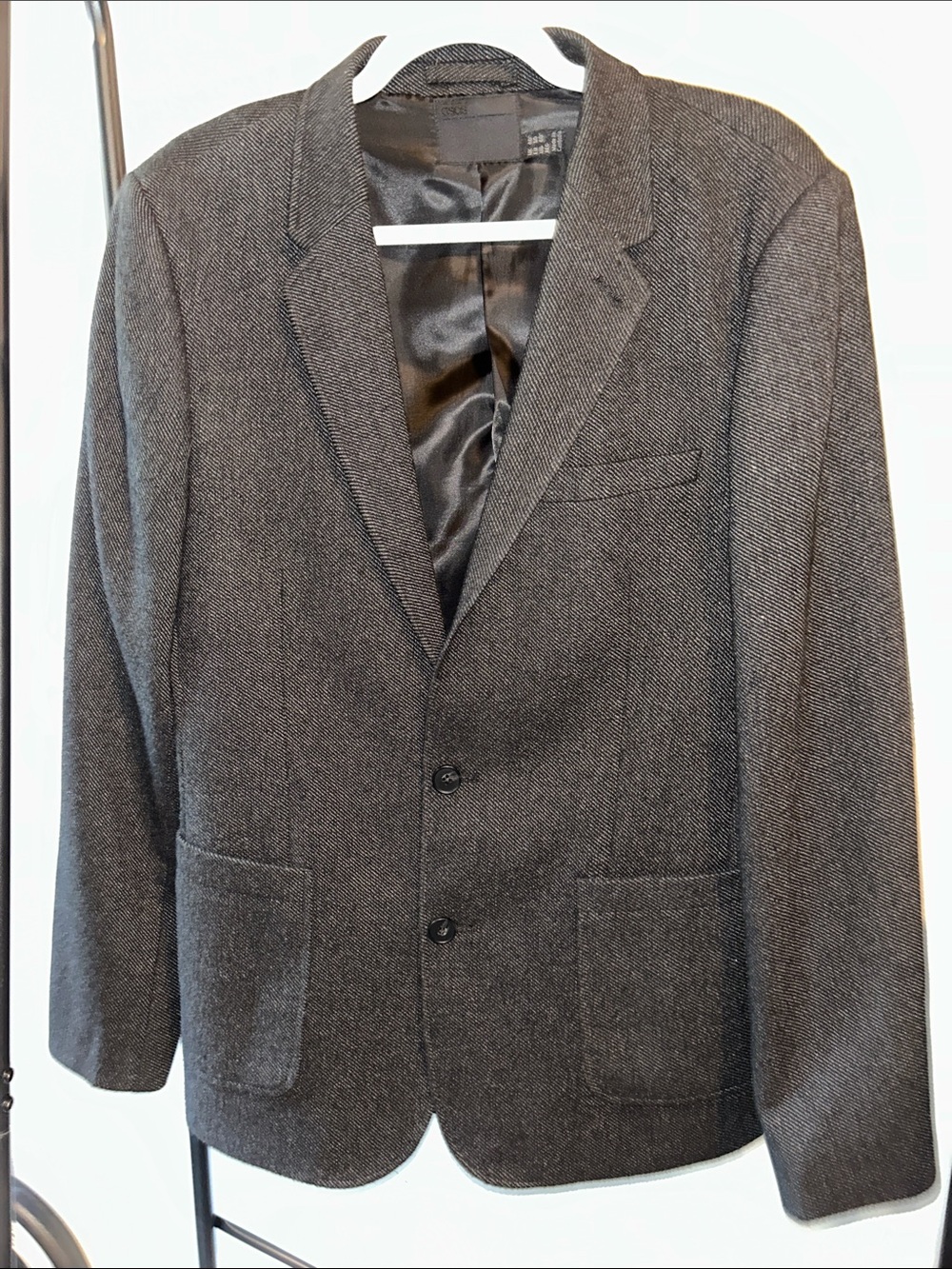 ASOS Men's Dark Charcoal Blazer